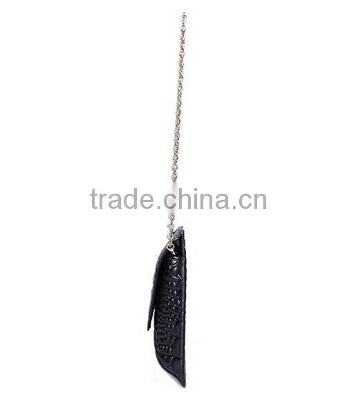 2015 trendy women crocodile PU messenger bag