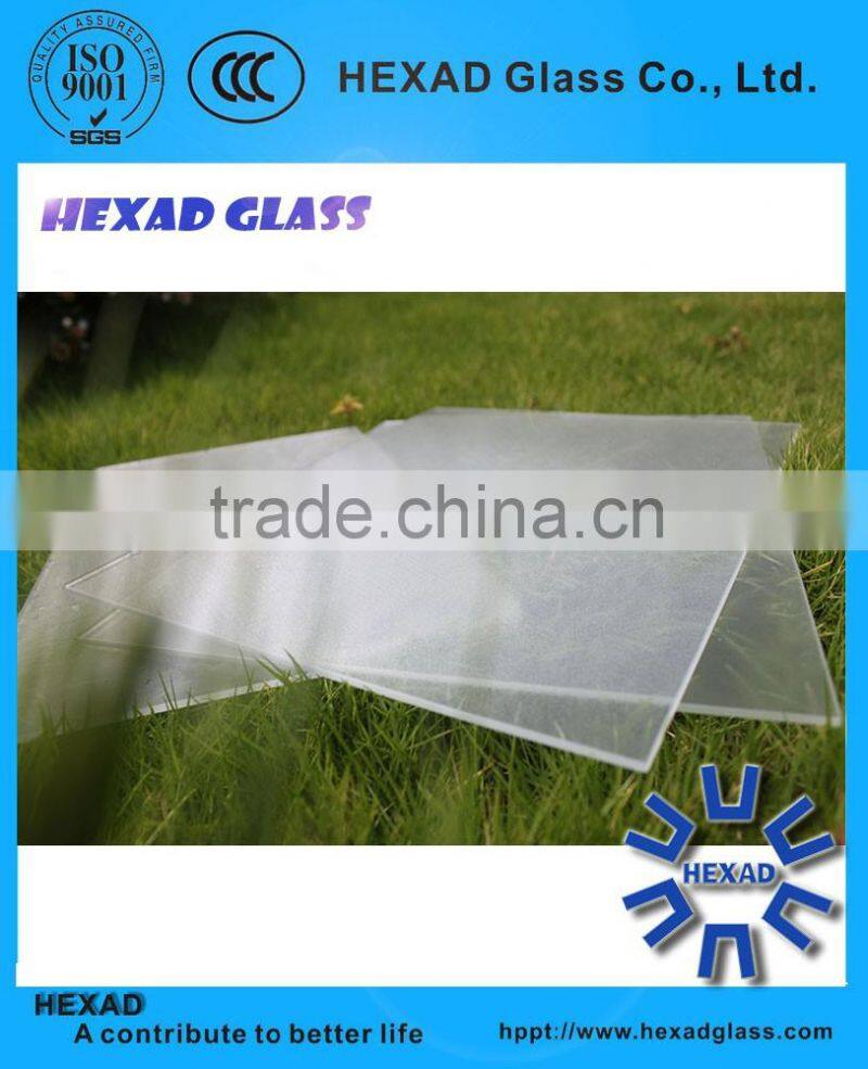 HEXAD High Quality Light Transmittance solar panel cover glass thickness 3.2mm with ISO Certificate