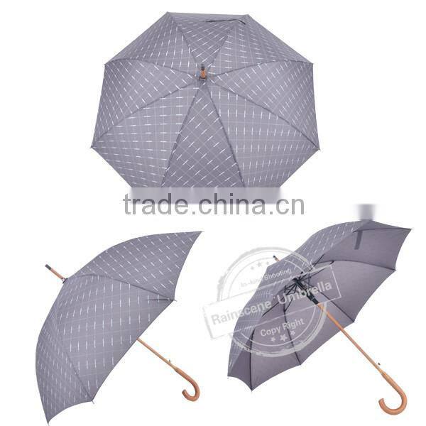 Promotion High Quatily Wooden Straight Umbrella