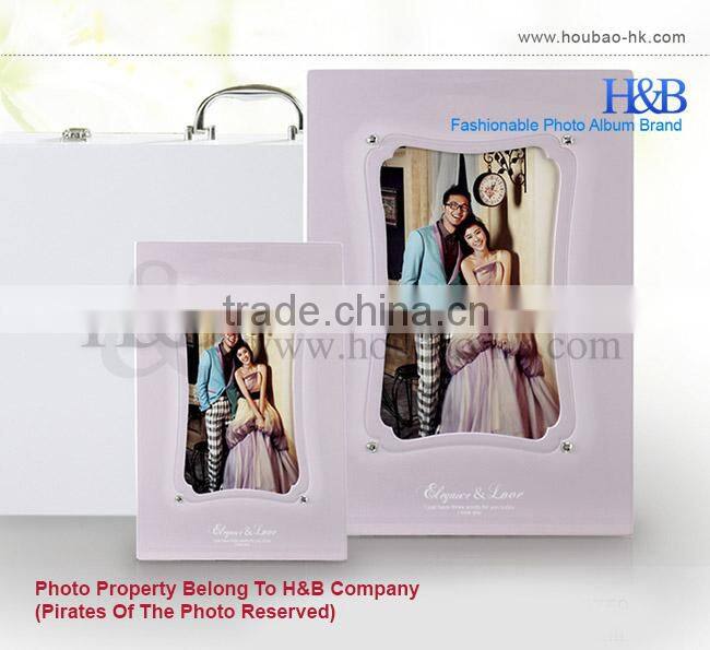 H&B romatic painting cover wedding photo albums 500 pictures