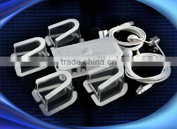 4ports Openshelf Cell Phone Display Security System