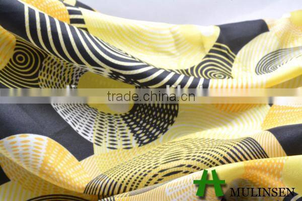 Mulinsen textile fabric manufacturer for garment satin cheap textile printing