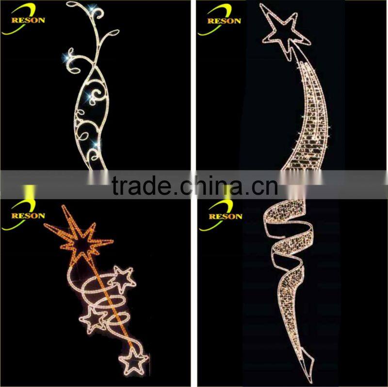 pole light decorative led street light christmas