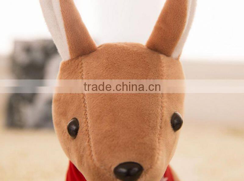 creative hot-selling cartoon animal mother and child kangaroo simulation imitated stuffed plsh toy doll