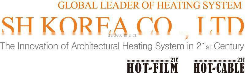 Heating Cable mat, easy heating, Floor Heating SH KOREA SHM-2P-60