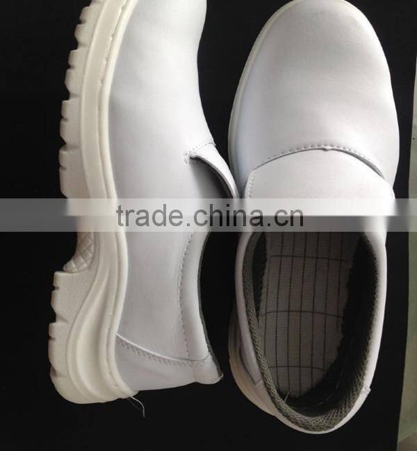 Chemical Resistant clean room safety boots with toe steel