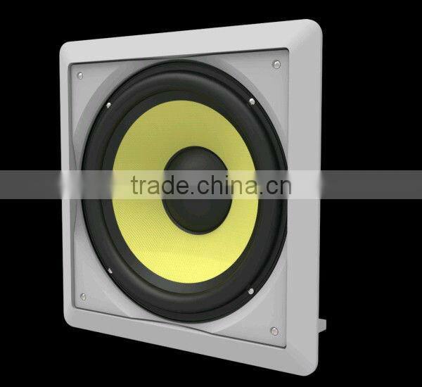 In wall thin speaker