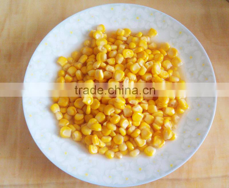 340G canned sweet corn canned food