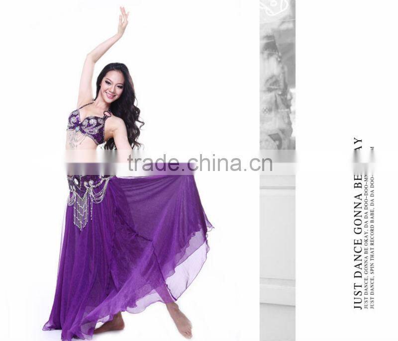 Chiffon Expansion Beautiful Wholesale Comfortable Belly Dance Skirt(2120)