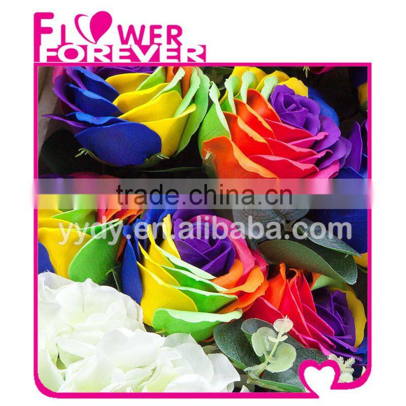 Valentine Day Gift Soap Flower Bouquet