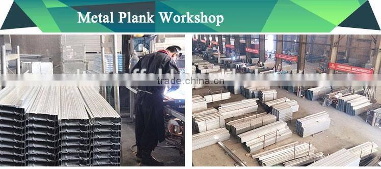 Industrial construction Scaffolding Galvanized scaffold plank decking