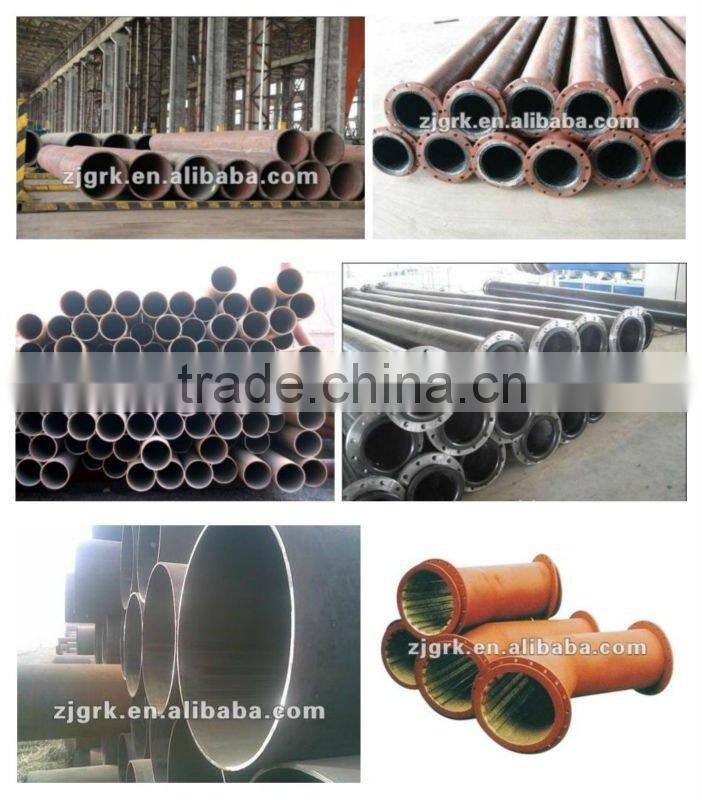 RunKun200 Q235/ss400 NM series coal conveying coal mining anti wear overlay composite steel tube/pipes OD 80-30000 mm