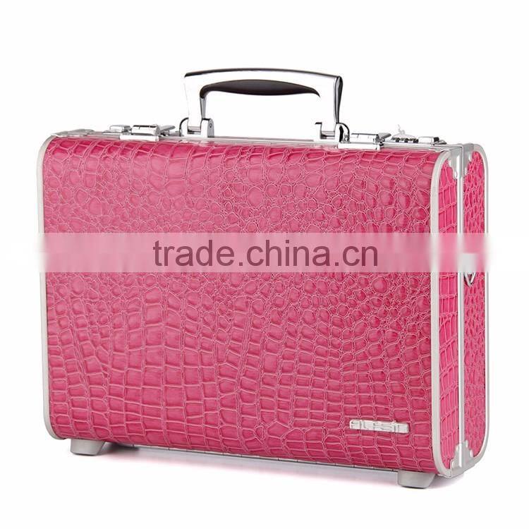 Personalized Custom Combination Lock Hard Side Cosmetic Case