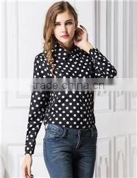 New 2015 Spring Fashion Long Sleeve Tops Women Hollow Out Lace Cotton Blouse Shirt Plus Size Blouse