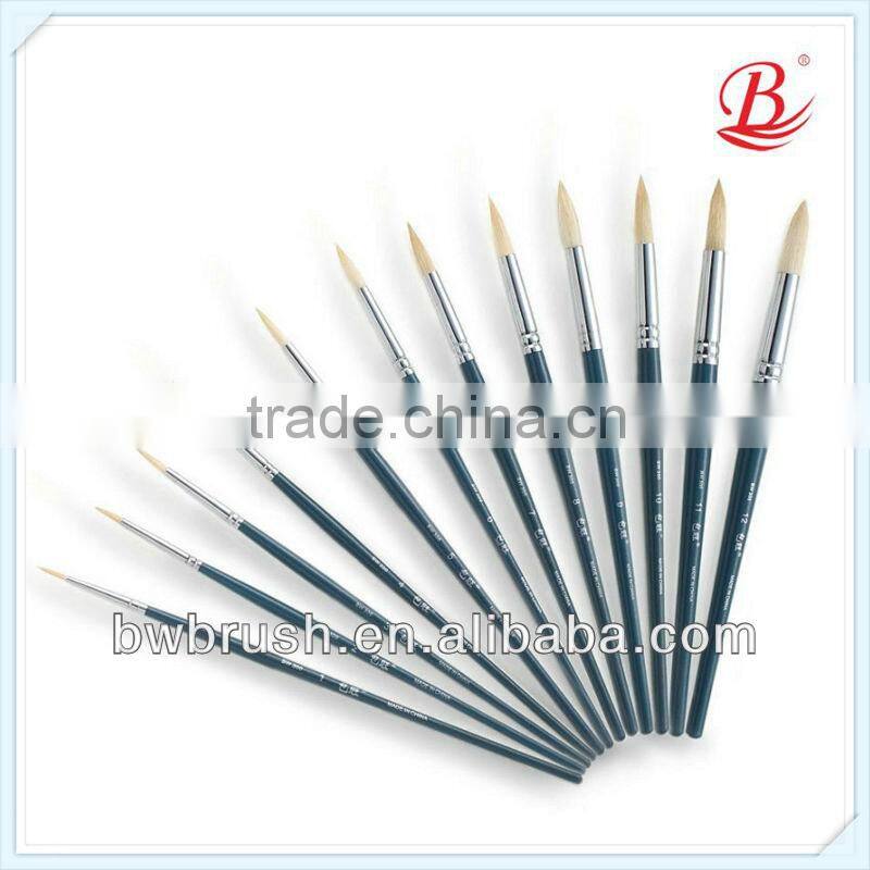 Goat Hair Wood Handle Artist Brush,Watercolor brush