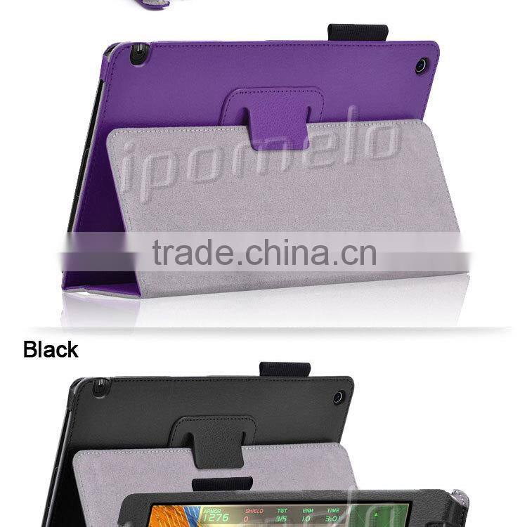 Cusotmized fashion design leather tablet case for Nvidia Shield Tablet