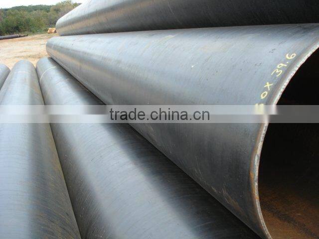 Large diameter seamless steel pipe