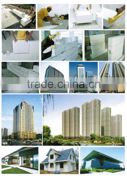 Durable promotional air pressure aac block production line