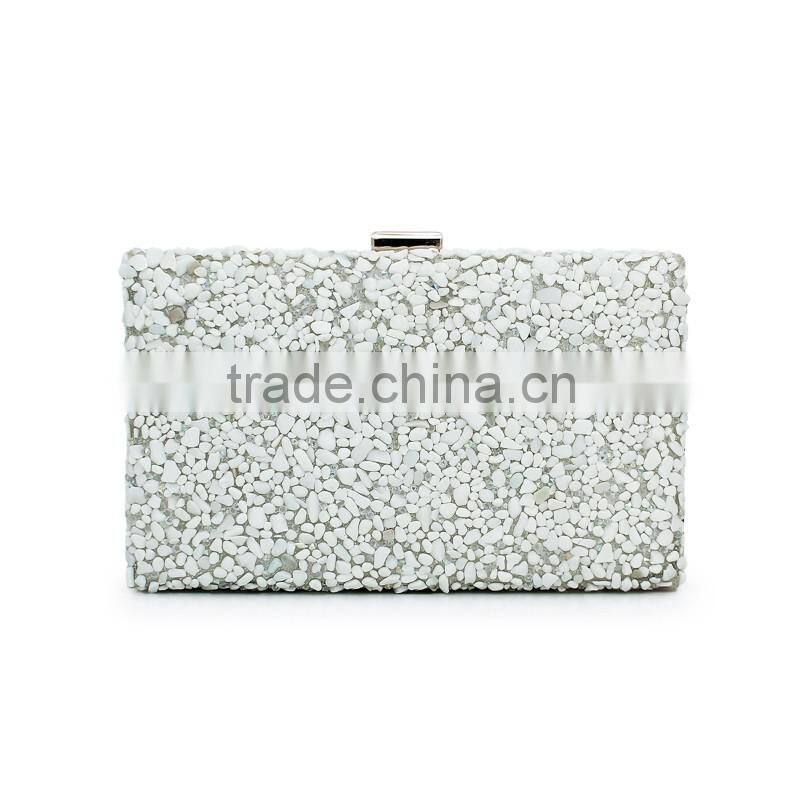 Czech drill Crystal gold and handbags pakistan stone purse (C499)