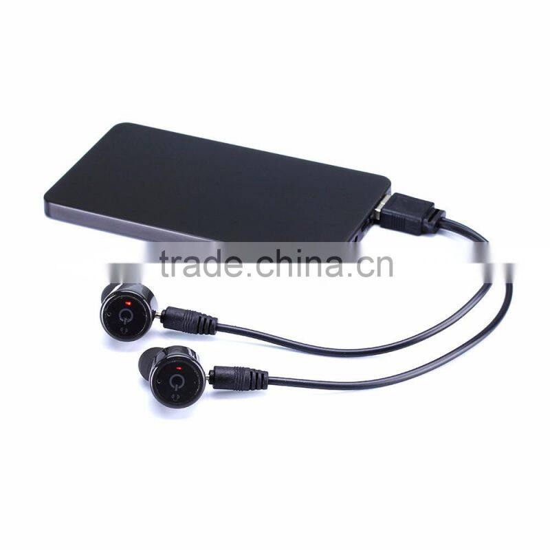 Waterproof Invisible Bluetooth Earbuds Noise Cancelling V4.1 Sports Mini Stereo Bluetooth True Wireless Earbuds