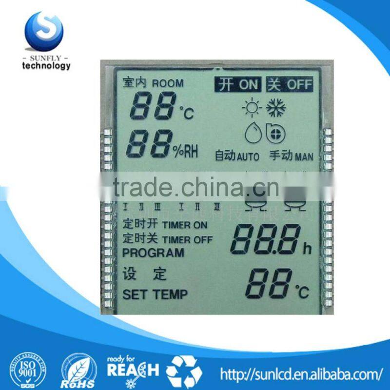 Hot selling 7 segment TN STN FSTN lcd dislay lcd module