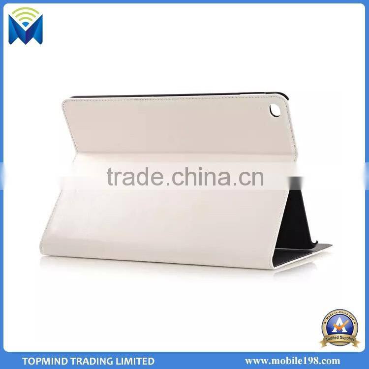 High Quality Leather Flip Cover Case for iPad Air 2 with Card Slot