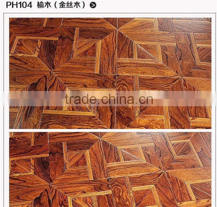 Elm solid wood flooring laminate Art parquet wood PH104