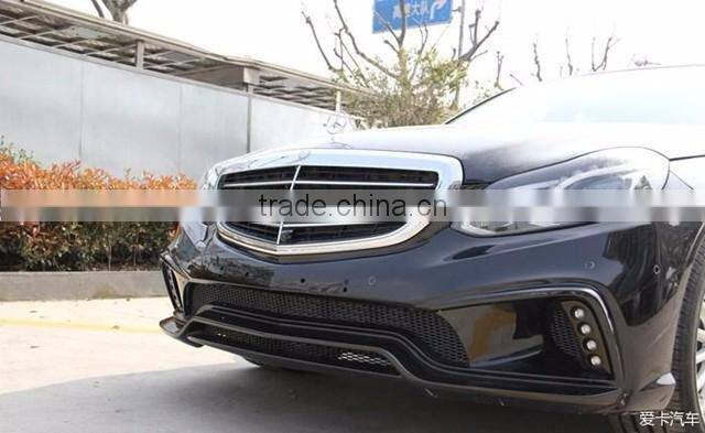 w212 W style body kit fit for w212 E-class E260 E300 E63 PP material excellent fitment