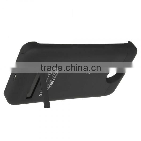4200mAh Backup External Battery Charger Case for Samsung Nexus 6 With Stand