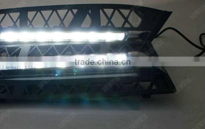 Cool design with Turning signal function super bright LED DRL daytime running light for GT new 5 series 535i 550i 2010-12