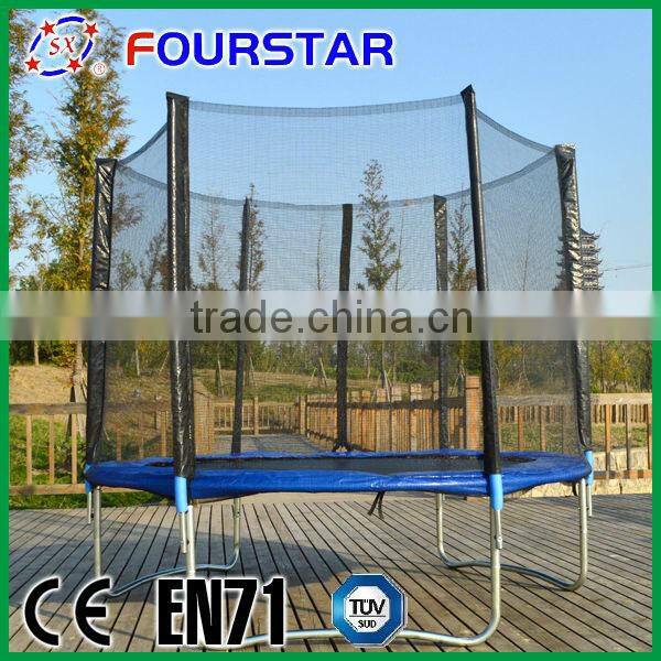 Wuhu fourstar Round Outdoor Sport 10FT Trampoline with safety Net