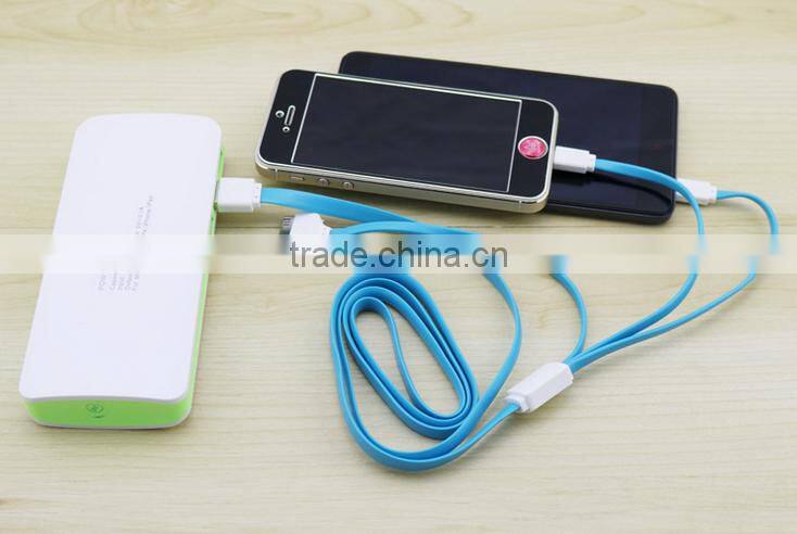 3 in 1 color vehicle charge cable