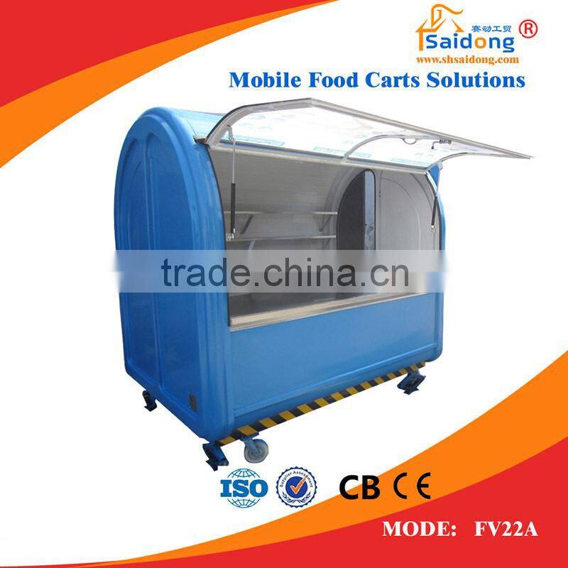 Food vending cart cars for sale mobile restaurant trailer