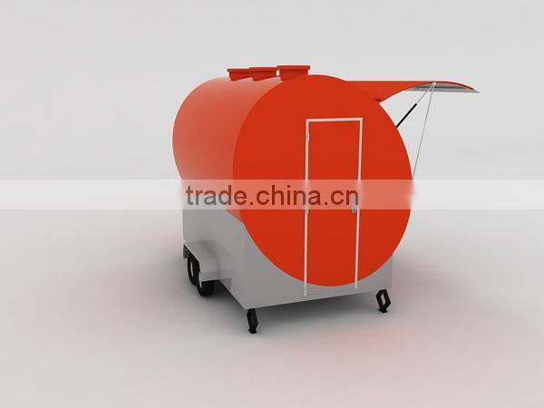 Sell Kiosk Food Cart With Wheels CE Kiosk Food Cart With Wheels / Best Global Kiosk Food Carts