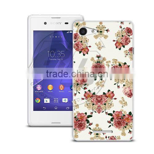 UV Printed Case Cover Skin For Sony Xperia E3, Hard Plastic Case For Sony E3