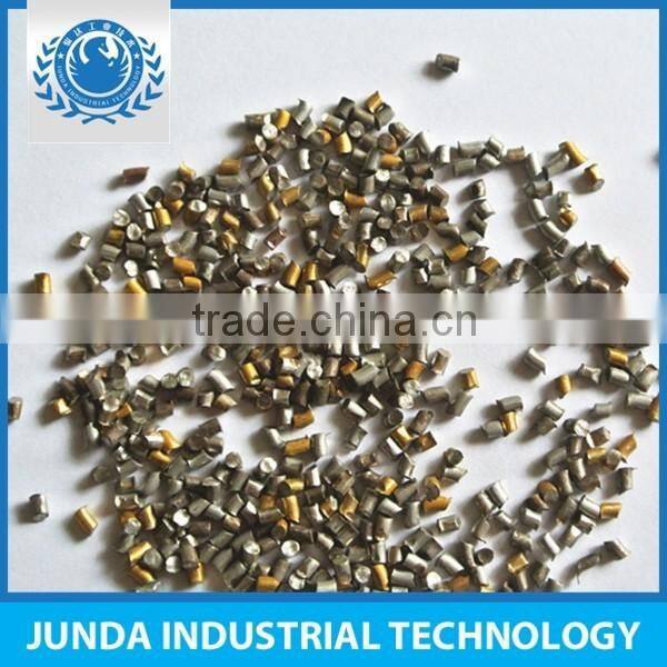 High hardness abrasive cut wire shot 1.5mm for cast steel sandblasting