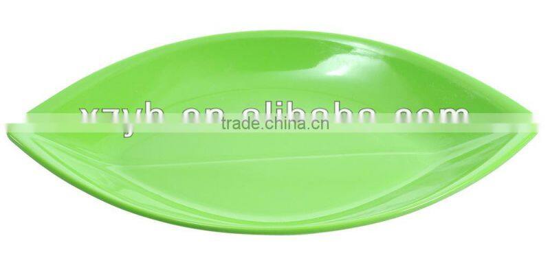 12" colorful coffee bean melamine plate