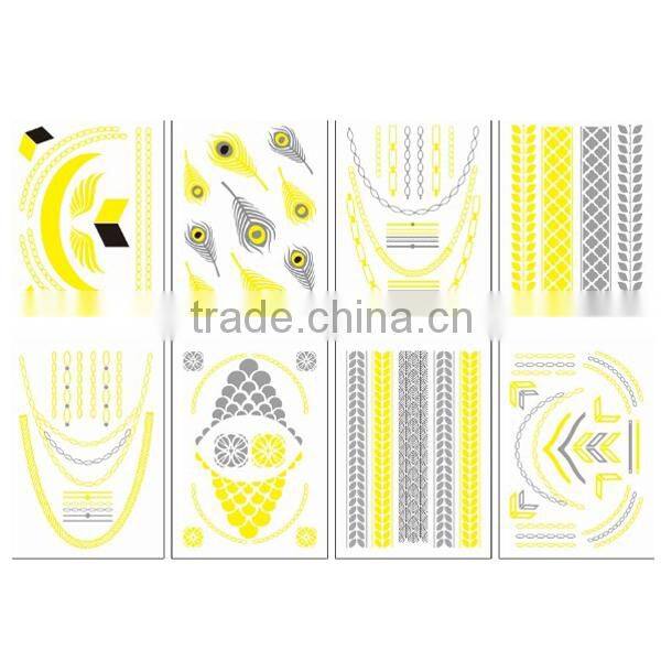 Metallic non-toxic Flash tattoo