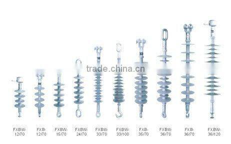 IEC 61952 SM-FC horizontal line HV composite insulator