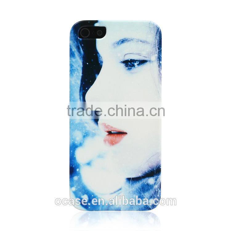 3D sublimation case 5.5 mobile phone case for iphone 6 plus.