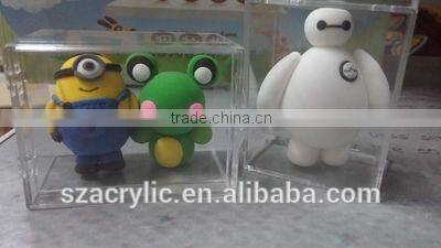 High quality transparent plastic small box storge box wholesale