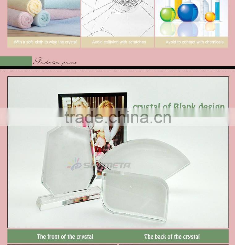 Sublimation Crystal Blanks With Coating