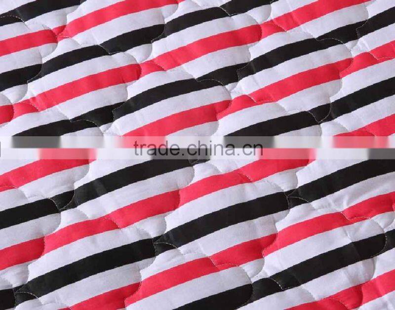 Patterned Queen Size Cooling Waterproof Memory Foam Mattress Pad