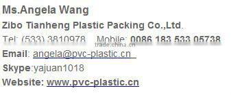 food packaging transparent folding box clear APET plastic film