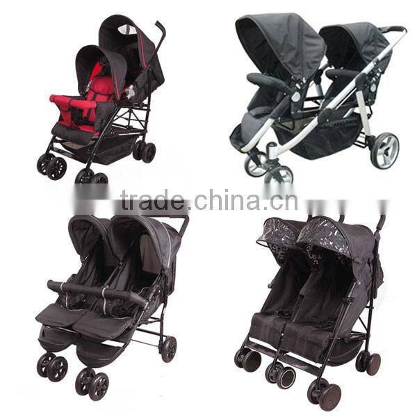 China baby stroller manufacturer light weight twin stroller