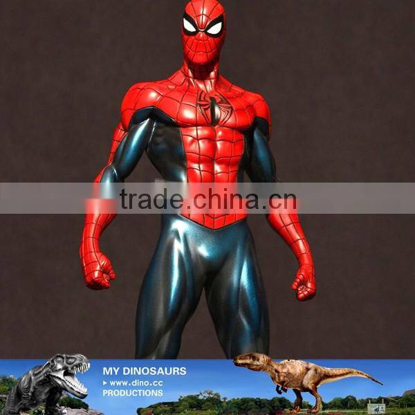 MY Dino-C066 Customized fiberglass spiderman statue