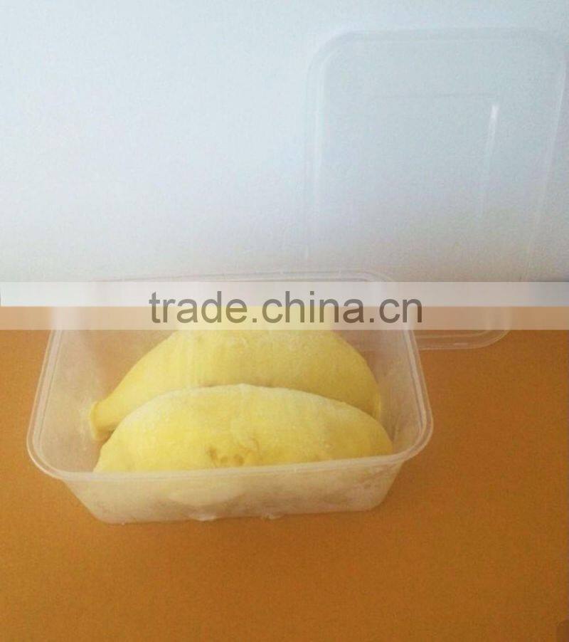 IQF Frozen Durian Monthong with seed from Thailand certified HACCP, ISO 22000 , GMP, HALAL and KOSHER
