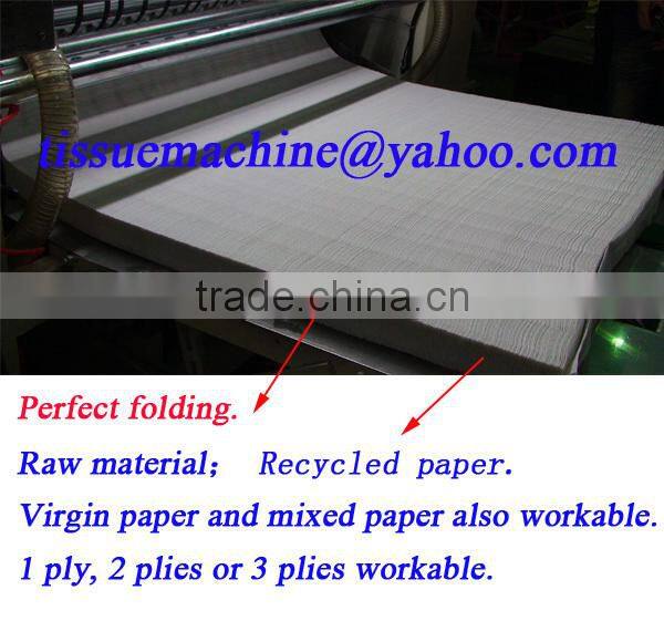 Copied German Italy Design 6Lanes 4800 Piece per Minute Laminated High Speed Automatic N-Fold Hand Towel Making Machine