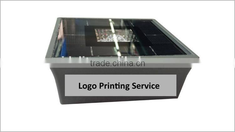 2016 red all in one plaza solar glass grave light