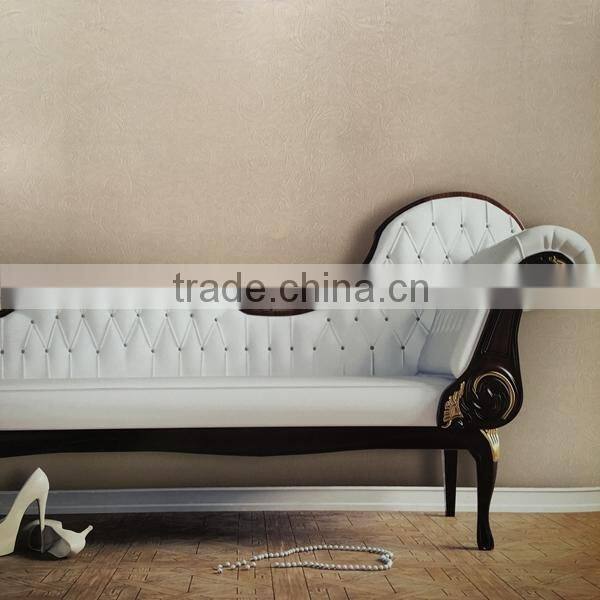 hot design korea wallpaper with peacock feathers flowers